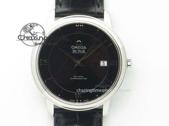 0218 Planet Ocean Master Chrono SS OM 1:1 Best Edition Gray Dial On SS Bracelet A9900 V Efficient 8116